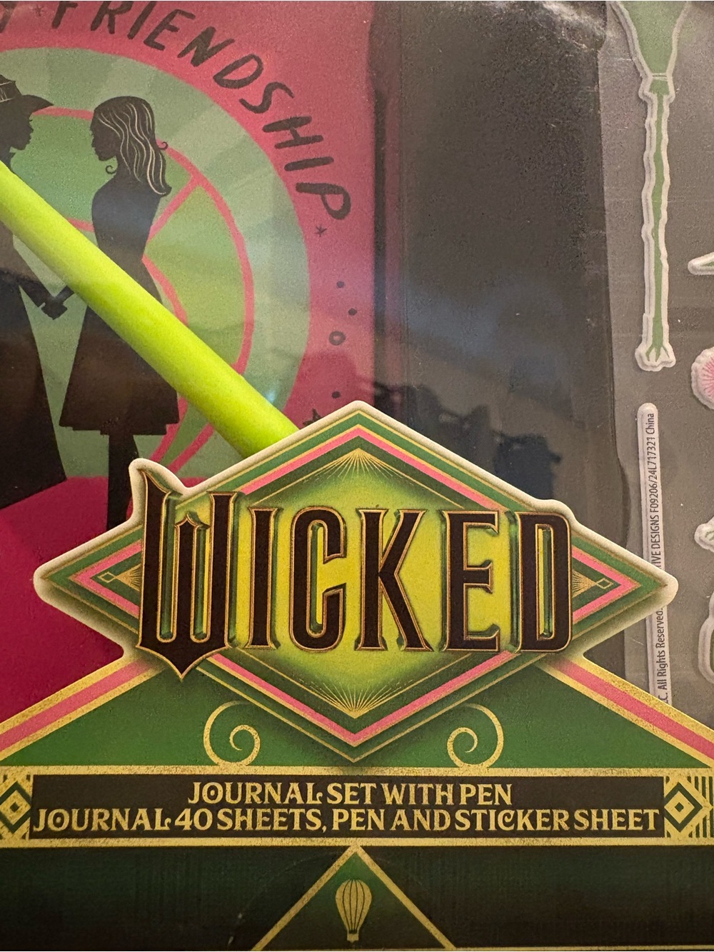 Wicked Stationary Set - Picture 2 of 3